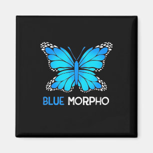 Blue Morpho Butterfly Magnet