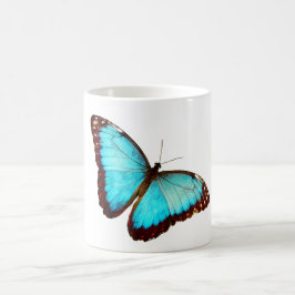Blue Morpho Rainforest Butterfly Kaffeetasse