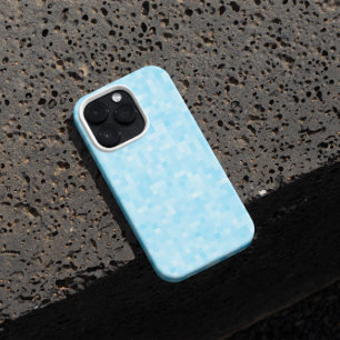 Blue Mosaic Pixel Case-Mate iPhone Hülle