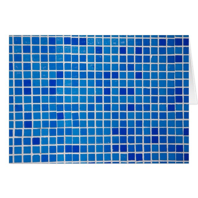 Blue Mosaic Tile (Vorderseite (Horizontal))
