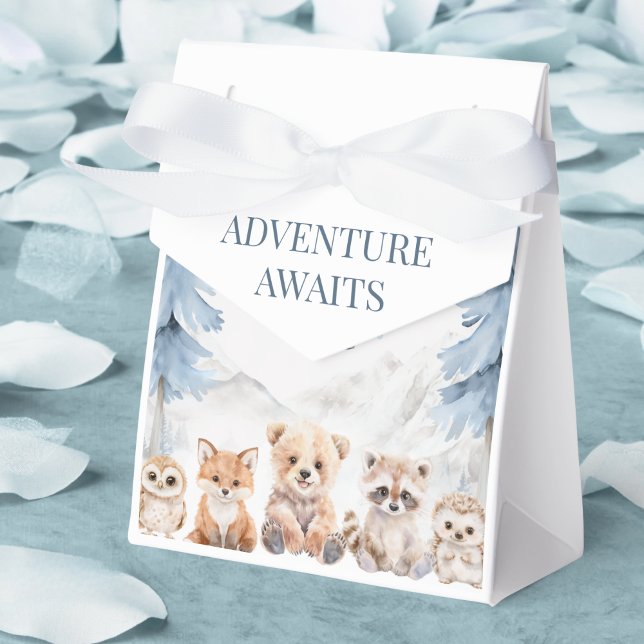 Blue Mountain Woodland Animals Adventure Geschenkschachtel (Von Creator hochgeladen)