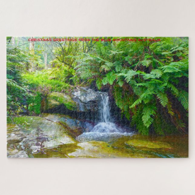 Blue Mountains Australien Puzzle (Horizontal)