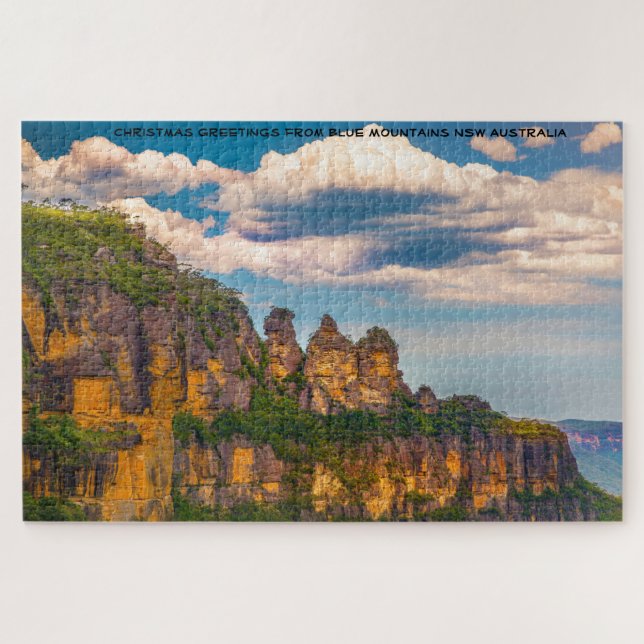 Blue Mountains Australien Puzzle (Horizontal)