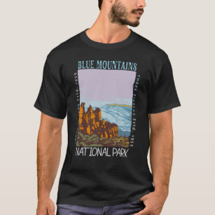 Blue Mountains Nationalpark Australien erschüttert T-Shirt