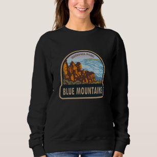 Blue Mountains Nationalpark Australien Vintag  Sweatshirt