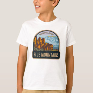 Blue Mountains Nationalpark Australien Vintag  T-Shirt