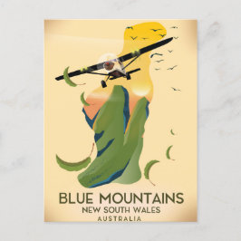 Blue Mountains New South Wales Australien Postkarte