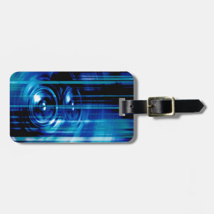 Blue Music Lautsprecher Gepäckanhänger