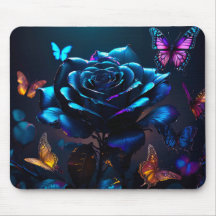 Blue Mystic Mouse pad