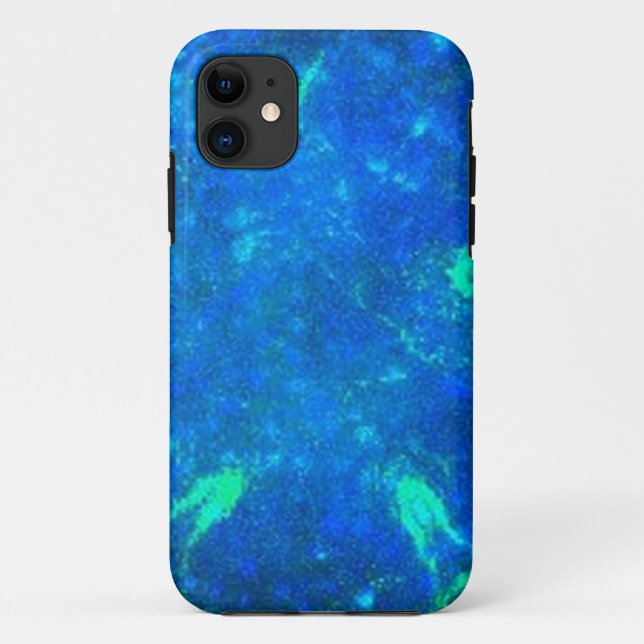 Blue N Aqua iPhone 5 Fall Case-Mate iPhone Hülle (Rückseite)