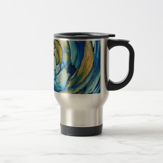 Blue N Gold Dolphin vs Eagle Reisebecher (Rechts)