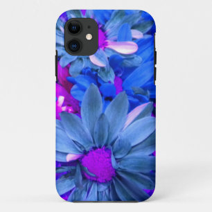 Blue N Lila Daisies iPhone 5 Fall Case-Mate iPhone Hülle