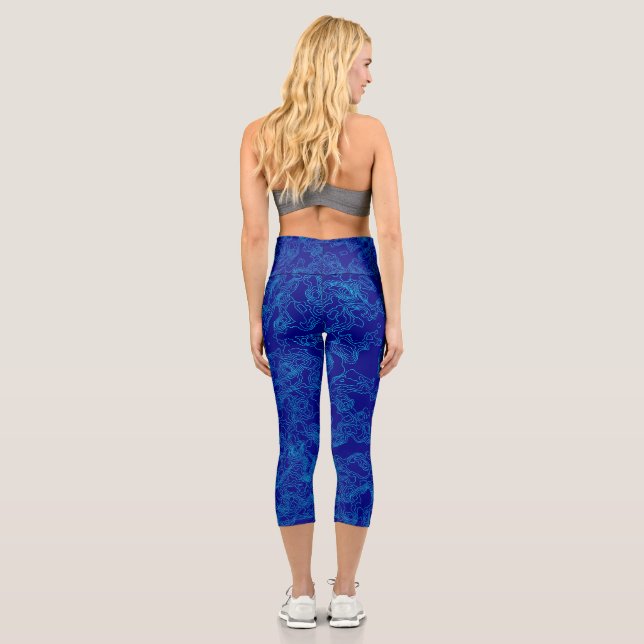 Blue Navigator Leggings (Rückseite)