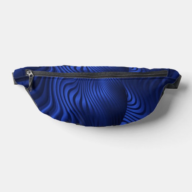 Blue Navy Decorative Fanny Pack Bauchtasche (Ablage )