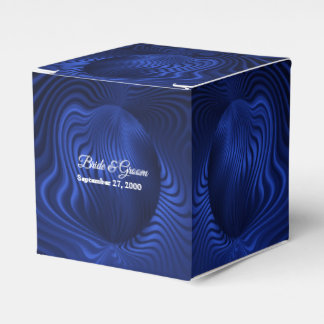 Blue Navy Decorative Fevor Box Geschenkschachtel