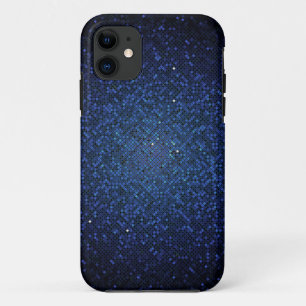 Blue Navy Glitzer Sequin iPhone 5 Mate Tough™ Fall Case-Mate iPhone Hülle