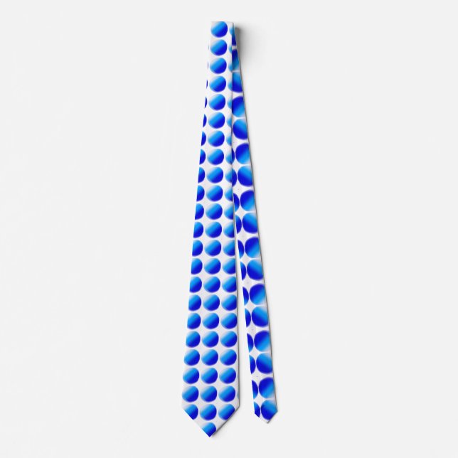  Blue Neck Tie Krawatte (Vorderseite)