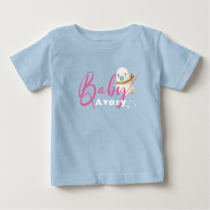 Blue Niedlich Baby Ghost Schnuller Scarf Boo Baby T-shirt