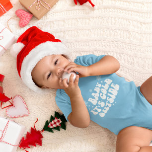 Blue Niedlich Modern Elegant Minimal Stilvolle Win Baby Strampler