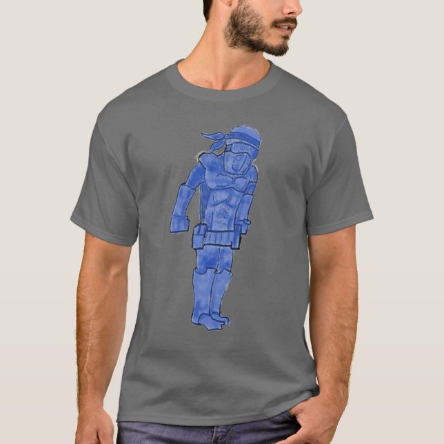 Blue Ninja T-Shirt (Vorderseite)