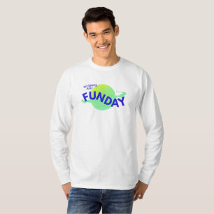 Blue No Limits Just Funday Long Sleeve T - Shirt