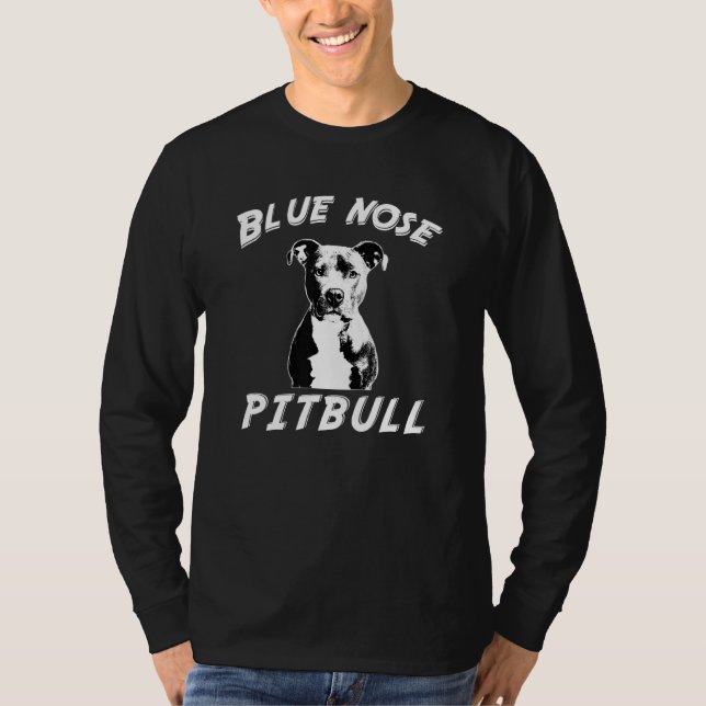 Blue Nose Pitbull Hund Welpe Animal Rescue T-Shirt (Vorderseite)
