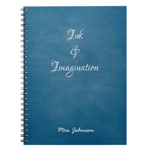 Blue Notebook Notizblock (Vorderseite)