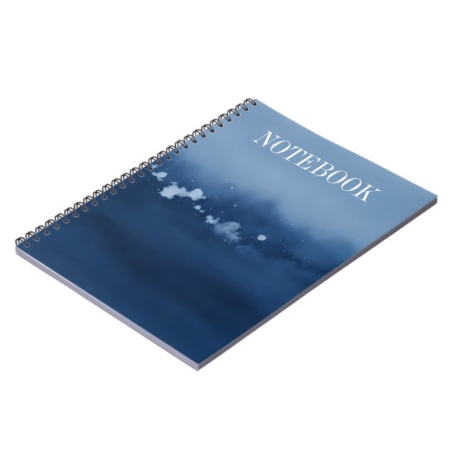 Blue Notebook Notizblock (Linke Seite)