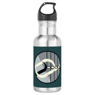 Blue Notes Wasser Flasche Edelstahlflasche