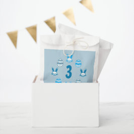 Blue Oaster 3. Geburtstag Geschenktütchen