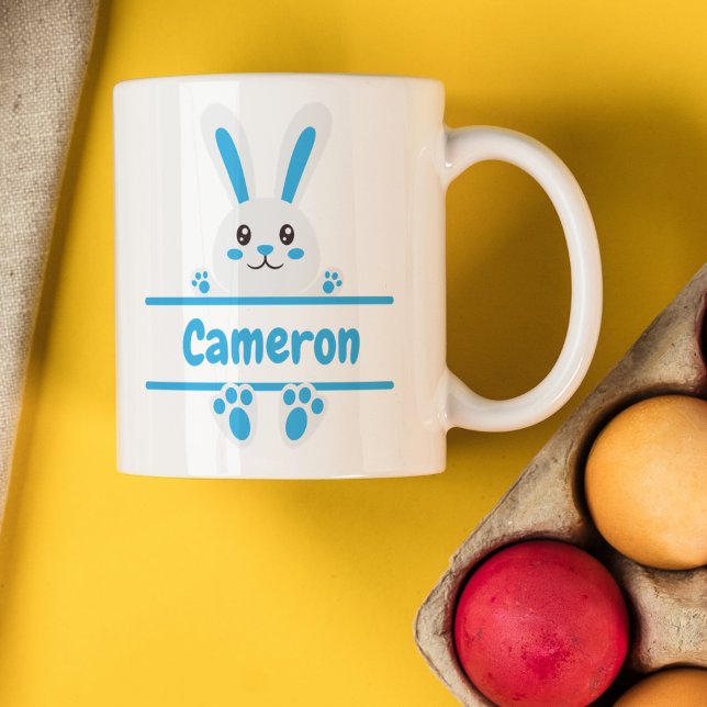 Blue Oaster Bunny Kaffeetasse (Von Creator hochgeladen)