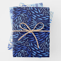 Blue Ocean Nautical Set mit drei Designs 