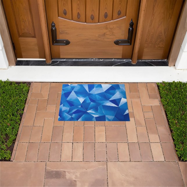 Blue Ocean Prism Polygonal Fußmatte (Außenbereich)