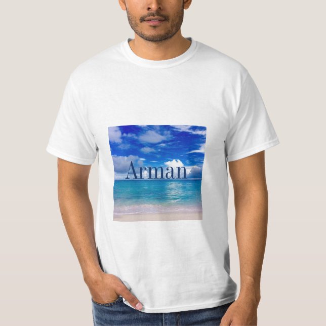 Blue Ocean & Sky | Groom | T SHIRT (Vorderseite)