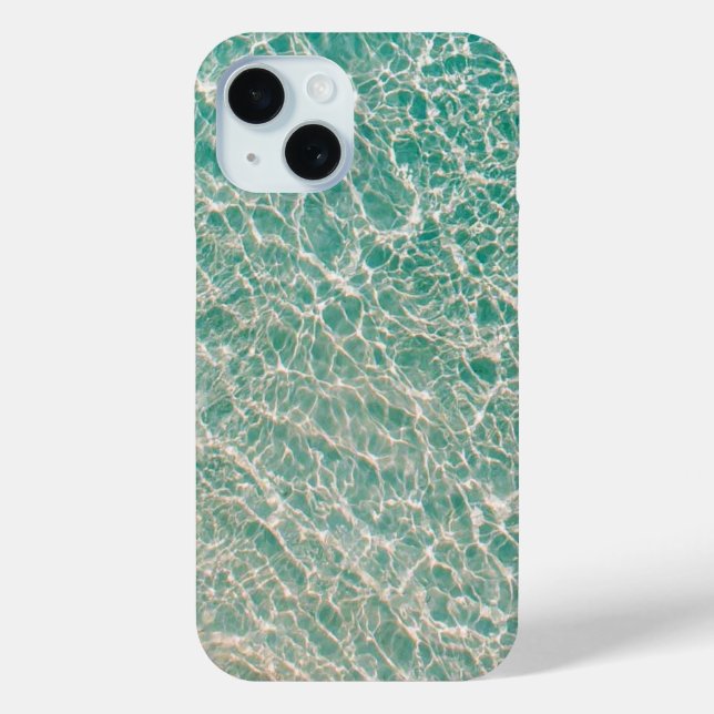 Blue Ocean Summer Beach Waves Case-Mate iPhone Hülle (Rückseite)