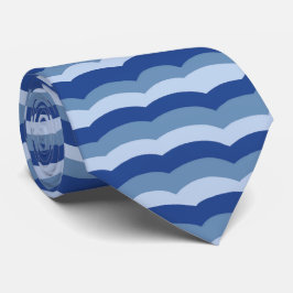 Blue Ocean Wave Nautical Theme Krawatte
