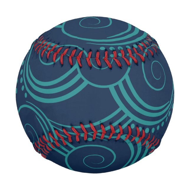 Blue Ocean Wirbel Baseball (Vorderseite)