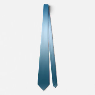 Blue Ombre Gradient Mens Neck Te Krawatte