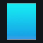 Blue Ombre Hintergrund Flyer<br><div class="desc">Hellblaue Farben.</div>