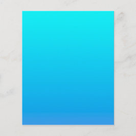 Blue Ombre Hintergrund Flyer
