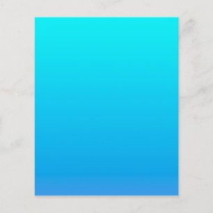 Blue Ombre Hintergrund Flyer