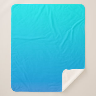 Blue Ombre Hintergrund Sherpadecke