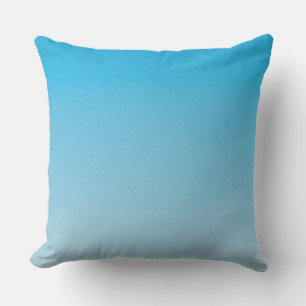 Blue Ombre Kissen