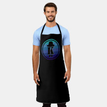 Blue Ombre Name Initial Monogram for Men