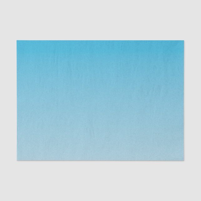 Blue Ombre Seidenpapier (Vorderseite)