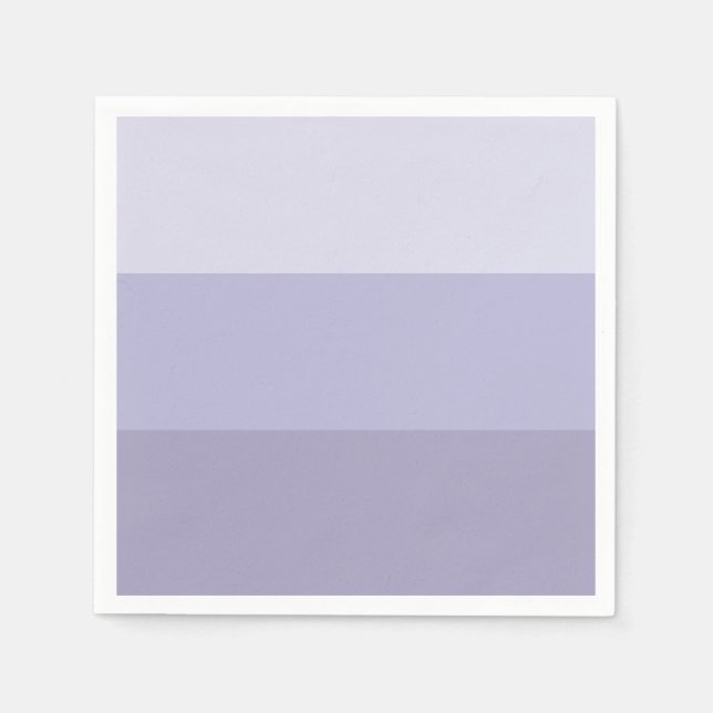 Blue Ombre Striping Serviette (Vorderseite)