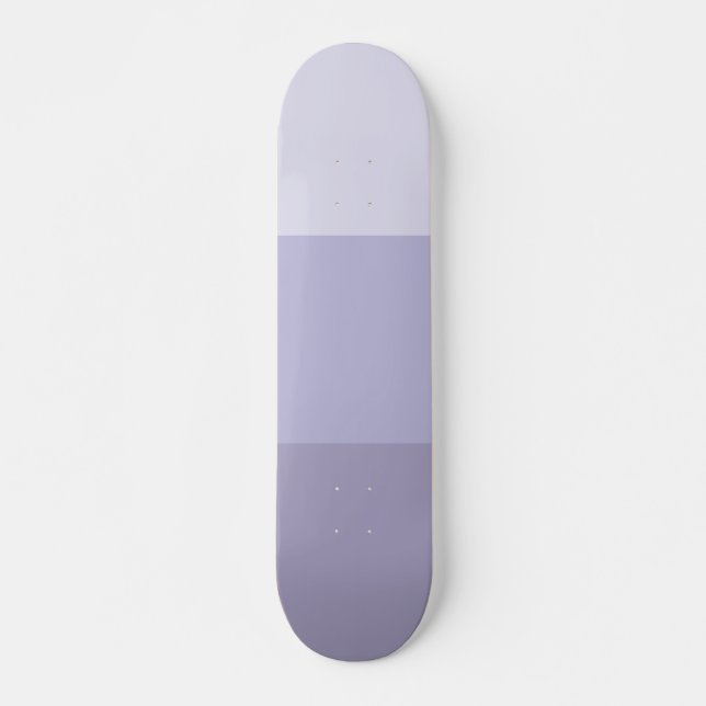 Blue Ombre Striping Skateboard (Vorne)