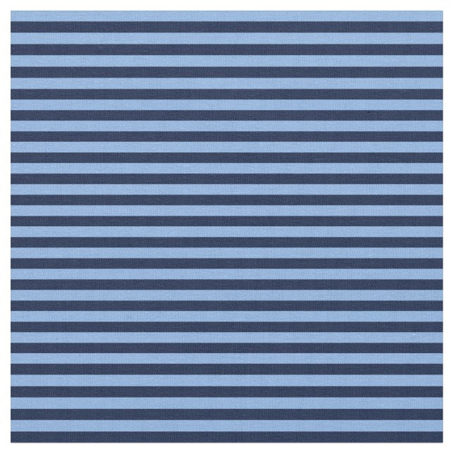 Blue on Blue Stripes Stoff (Nahaufnahme)