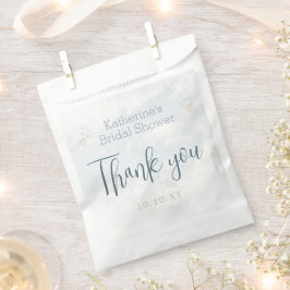 Blue On Cloud Nine Elegante Brautparty Vielen Dank Geschenktütchen