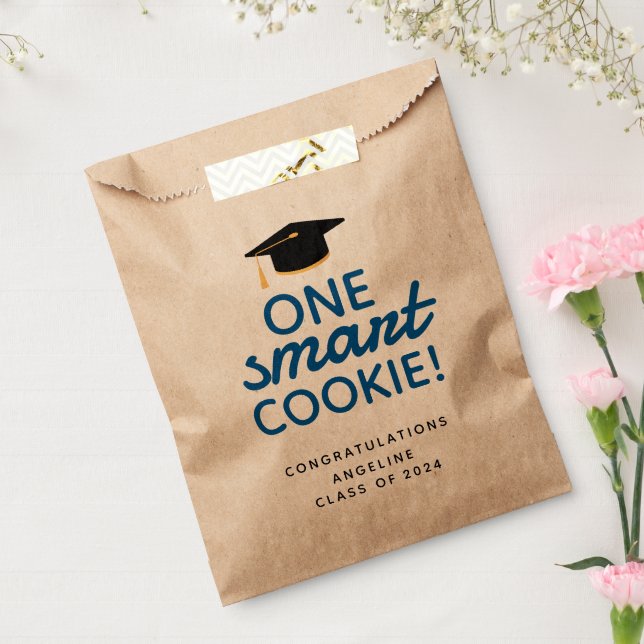 Blue One Smart Cookie Abschluss Geschenktütchen (Versiegelt)